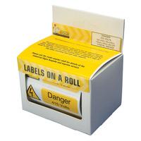 industrial signs is24100r danger 415v 75x25 pack of 250 sa viny