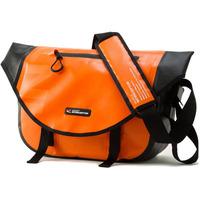 interceptor messenger bag medium orange