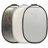 interfit 90x60cm easy grip silverwhite reflector