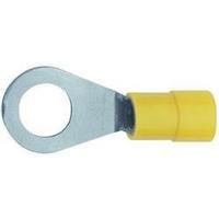 Insulated Ring Terminal, Yellow, 0.1 - 0.4mm², Klauke 6193