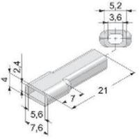 Insulation sleeve Transparent 0.5 mm² 2.5 mm² Vogt Verbindungstechnik 3935wpv 1 pc(s)