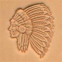 Indian Chief 3d Leather Stamping Tool
