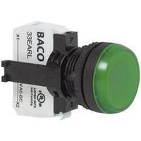 Indicator switch + LED Green 24 Vdc, 24 Vac BACO L20SE20L 1 pc(s)