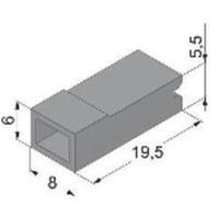 Insulation sleeve Transparent 0.5 mm² 2.5 mm² Vogt Verbindungstechnik 3936pa 1 pc(s)