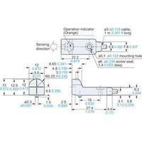 inductive proximity sensor 12 x 71 mm pnp panasonic