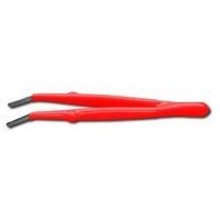 Insulated tweezers Blunt, curved 145 mm Donau PZ18