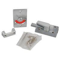 indicator bolt for bathrooms or wc doors satin chrome p127