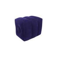 Inflatable back relief cube, dark blue VitalMaxx