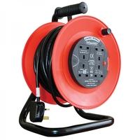 Infapower X814 4 Socket 13 Amp 25 Metre Reel