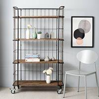 INDUSTRIAL TROLLEY STORAGE with 4 Shelves