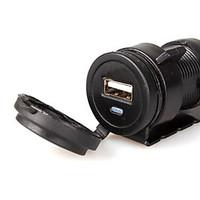 Intelligent Integration Outlet USB Power Adapter Charger Socker For Motorcycle