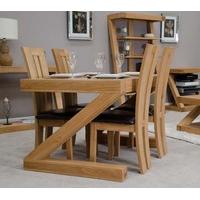 Infinity 180cm Solid Oak Dining Table