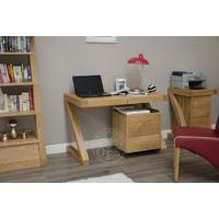 Infinity Designer Oak Small Desk