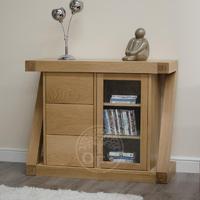 infinity oak designer oak mini sideboard