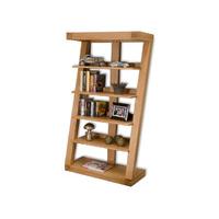 Infinity 165cm Solid Oak Bookcase