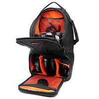 INDEPMAN Waterproof Camera/Lens Backpack DSLR One-Shoulder Multifuctional Camera Bag 441925.5 Green/Red Inside