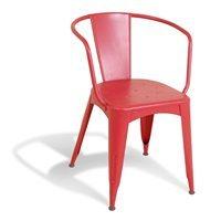 INDUSTRIAL RED NAVY CHAIR in Re-engineered Design