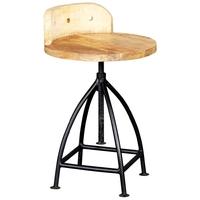 Indian Hub Cosmo Industrial Wooden Chair