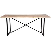 Indian Hub Cosmo Industrial Dining Table - 6ft