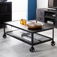 Indian Hub Metalica Dark Coffee Table