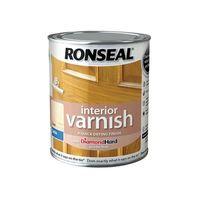 Interior Varnish Quick Dry Satin Walnut 750ml