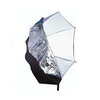 Interfit 85cm Translucent Umbrella with Silver/Black Cover - 7mm Shaft