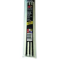 Intumescent Fire & Smoke Seal White 15 x 4 x 1005mm Single Door Pack FD288