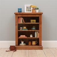 Industrial Pine Small Bookcase