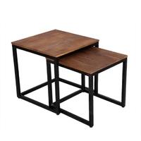 Industrial Nest of 2 Tables