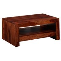Indian Hub Cube Medium 1 Shelf Coffee Table