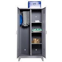 INDUSTRIAL 2 DOOR LOCKER CABINET & Wardrobe