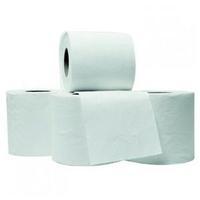 initiative 100mm x 95mm two ply toilet roll white 200 sheets per roll  ...