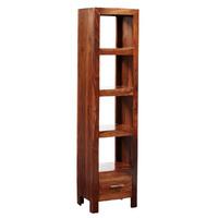 Indian Hub Cube 4 Shelf 1 Drawer Bookcase