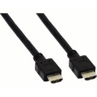 InLine HDMI Cable 19 Pin M/M black, 1m