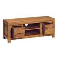 indian hub zen 2 door 2 shelf tv unit