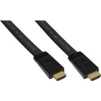 InLine High-Speed flat HDMI cable with Ethernet 1.5m (17001F)