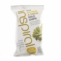 Inspiral Visionary Products | Raw Kale Chips - Baobab/Onion | 7 x 30G
