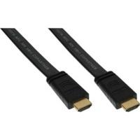 InLine High-Speed flat HDMI cable with Ethernet 10m (17010F)