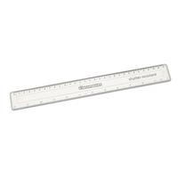 Initiative Clear Shatterproof Ruler 30cm