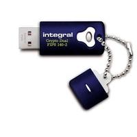 integral crypto dual 140 2 8gb usb 20 flash drive with 256 bit hardwar ...