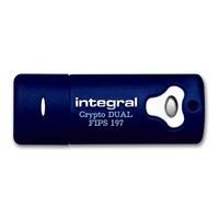 Integral Crypto Dual 140-2 32GB USB 2.0 Flash Drive with 256-Bit Hardware Encryption