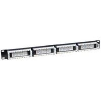 intellinet 513555 cat5e patch panel 24 port utp 1u in