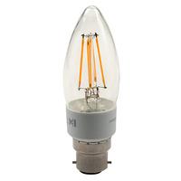 Integral LED B22 Candle LED Bulb 4.5W (36W) Warm White 2700K 420lm...