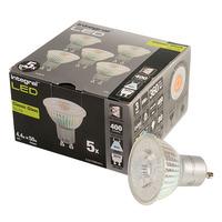 integral led glass gu10 led bulb neutral white 44w 50w 4000k 40