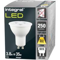 Integral PAR16 3.8W Non-Dimmable GU10 Lamp - White Light