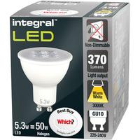 integral par16 53w non dimmable gu10 lamp warm white