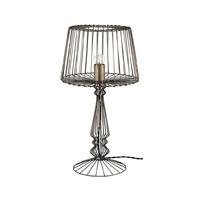 Indi Industrial Open Wire Table Lamp with Shade