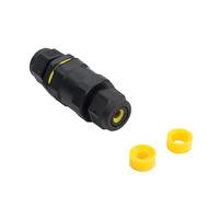 inline connector inline straight connector black ip68 85533