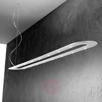 Innovatively designed O-LINE hanging light, white