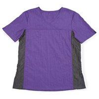 Insect Shield V-Neck Grooming Top Purple